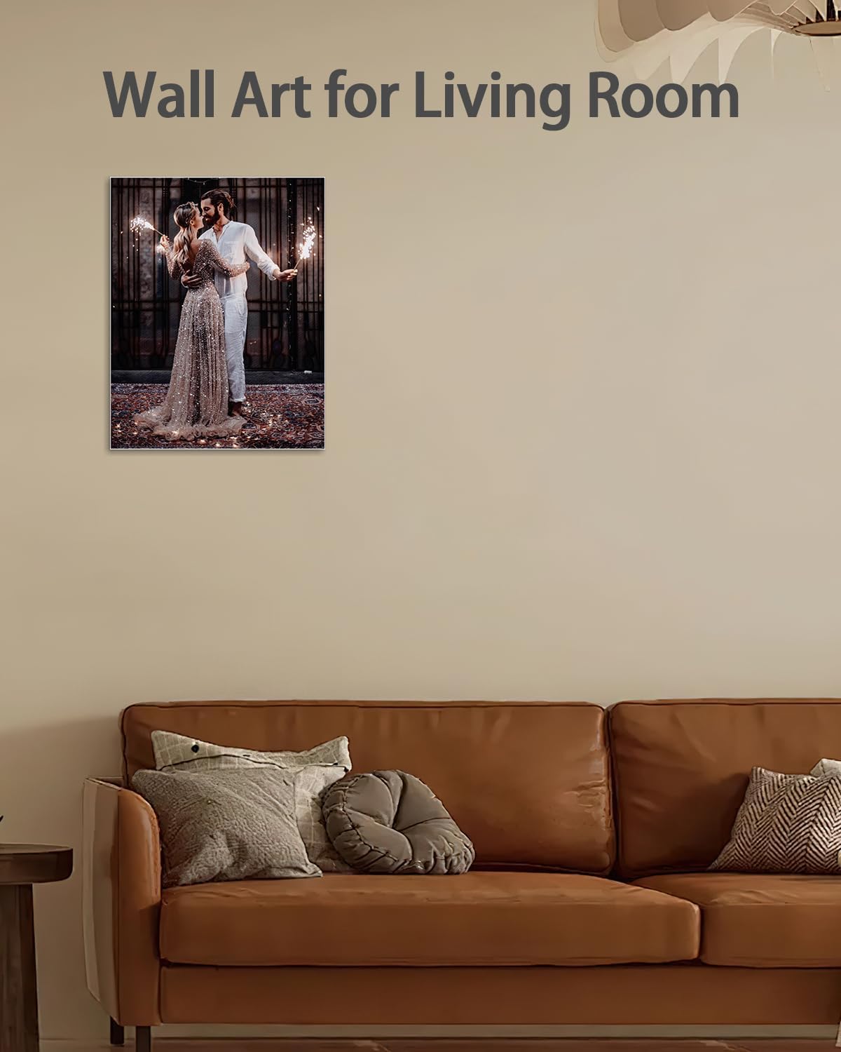 AbcCustomize Custom Canvas Wall Art with Your Photos, Perfect for Living Room, Bedroom, Farmhouse Decor, Personalized Gifts