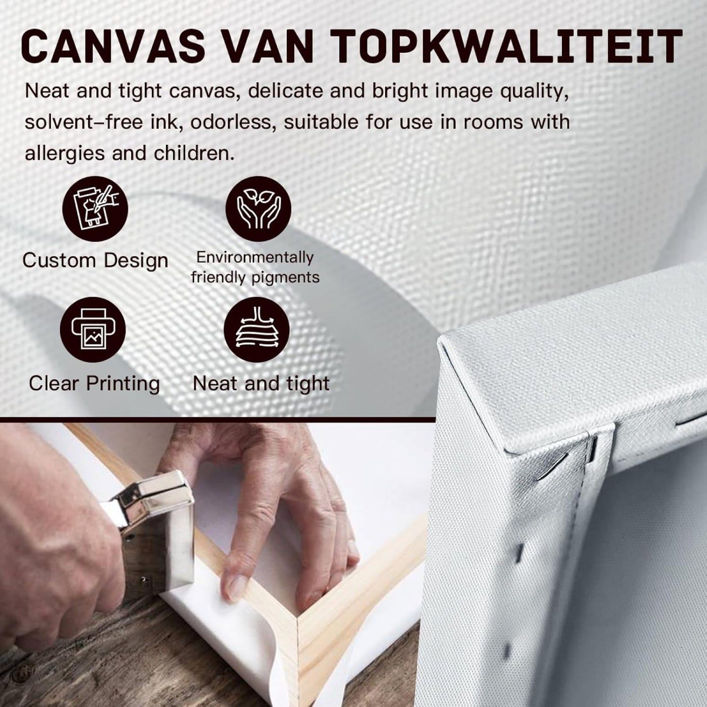 YarnArtistry Custom Canvas Prints With Your Photos - Personalized Canvas Pictures - Custom Image And Text Print - Canvas For Pictures Customized(8X10''-24X32'')