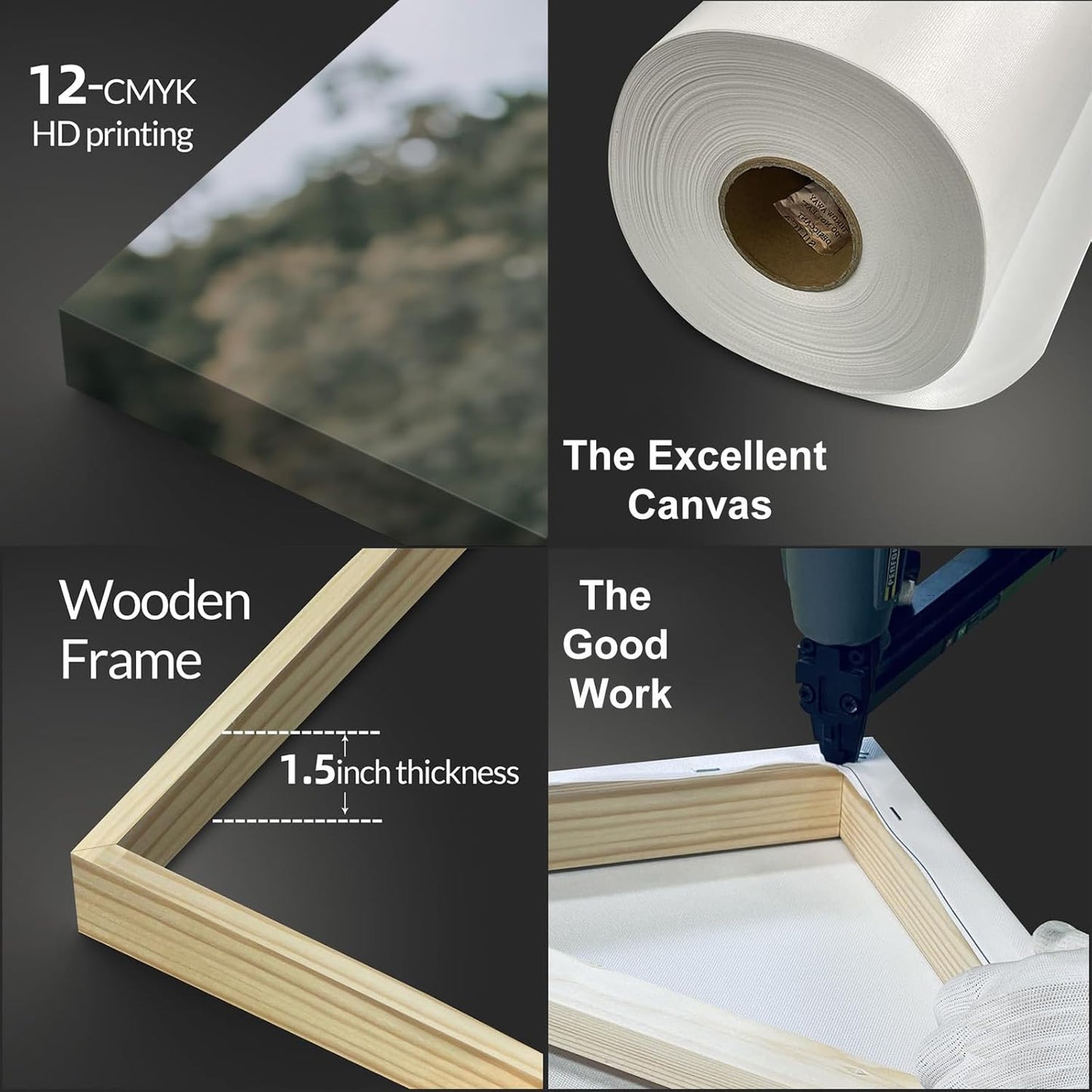 Wewejia Custom Canvas Prints with Your Photos 24x32inch, Upload Your Picture/Photo - Custom Personalized Canvas Photo Gifts Couples Family Baby Wedding Pets Home Decor Easy to hang