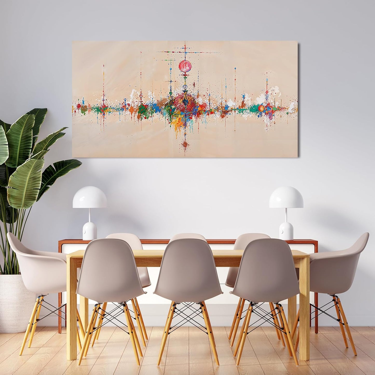 Canvas Wall Art Decor Wall Art Pictures for Living Room Artwork for Walls Abstract Colorful Wall Art Prints Abstract Canvas Art Wall Decor Hallway Wall Art Decorations Bedroom Home Decor 20" X 40"