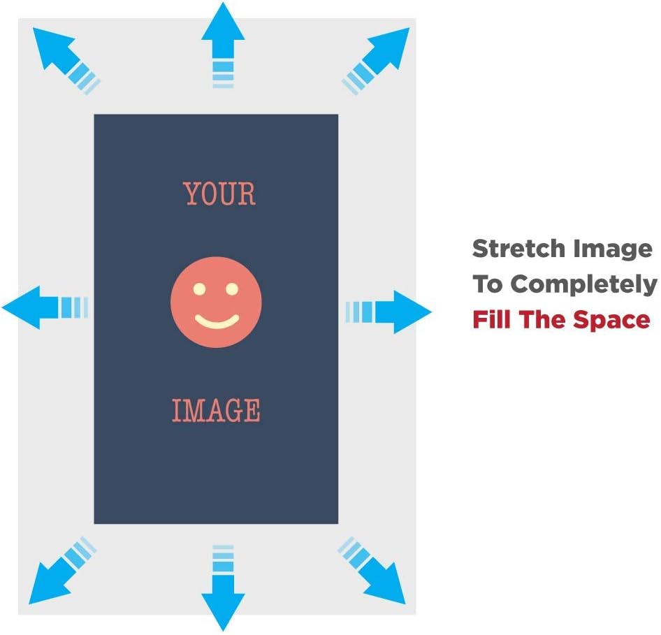 wall26 Personalized Photo to Canvas Print Wall Art - Custom Your Photo On Canvas Wall Art - Digitally Printed - 24" x 24"(Additional