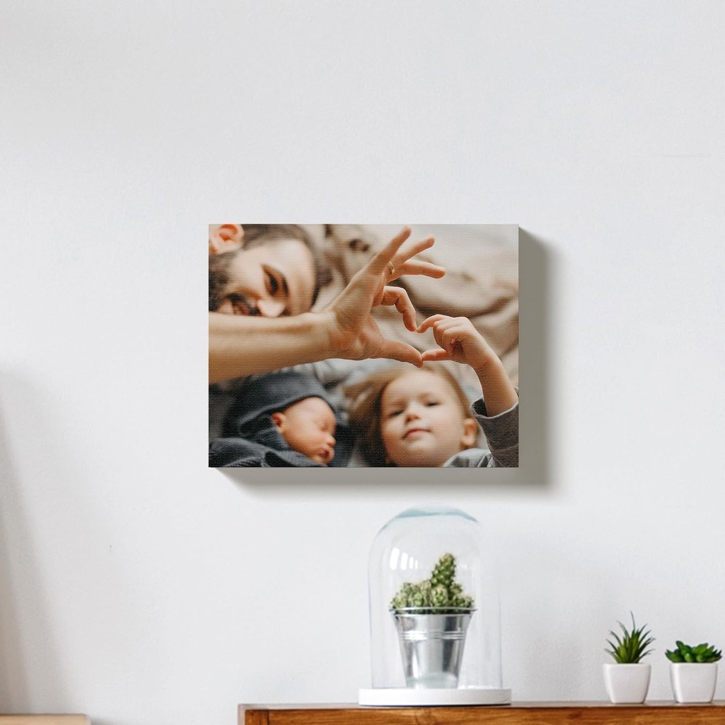 BuildASign Custom Canvas Prints with Your Photos – Personalized Picture To Canvas Wall Art, Perfect for Home Decor, Gifts & Keepsakes, Ready to Hang (8" L x 10" W x 1.5”D)