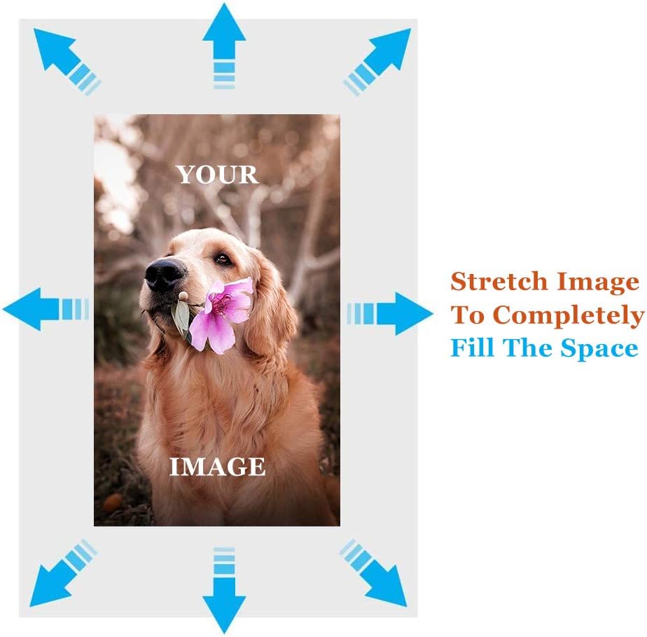 Laoife Custom Canvas Prints with Your Photos 24"x16", Canvas Photo Prints Custom, Personalized Canvas Wall Art for Office Home Bedroom Living Room Wall Decor, Gift for Father's Day Birthday Wedding