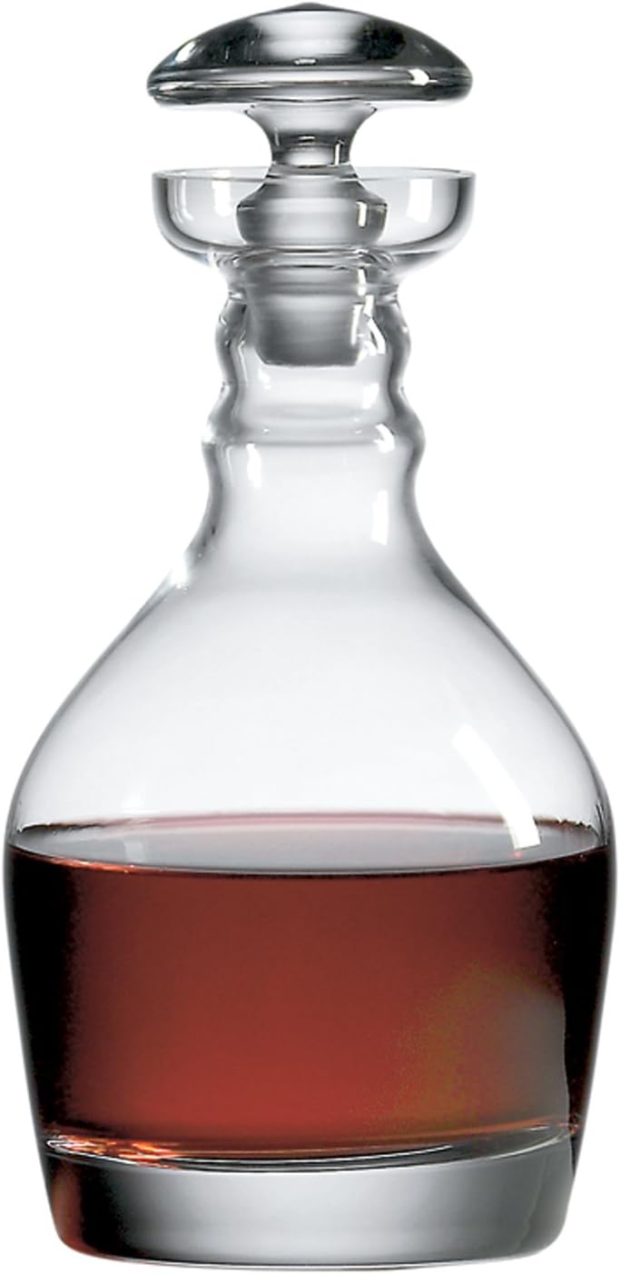 Ravenscroft Crystal | Elegant European-Made Hand-Blown Thomas Jefferson Decanter with Stopper | 100% Lead-Free Crystalline | 47.5 FL Oz | Gift-Boxed