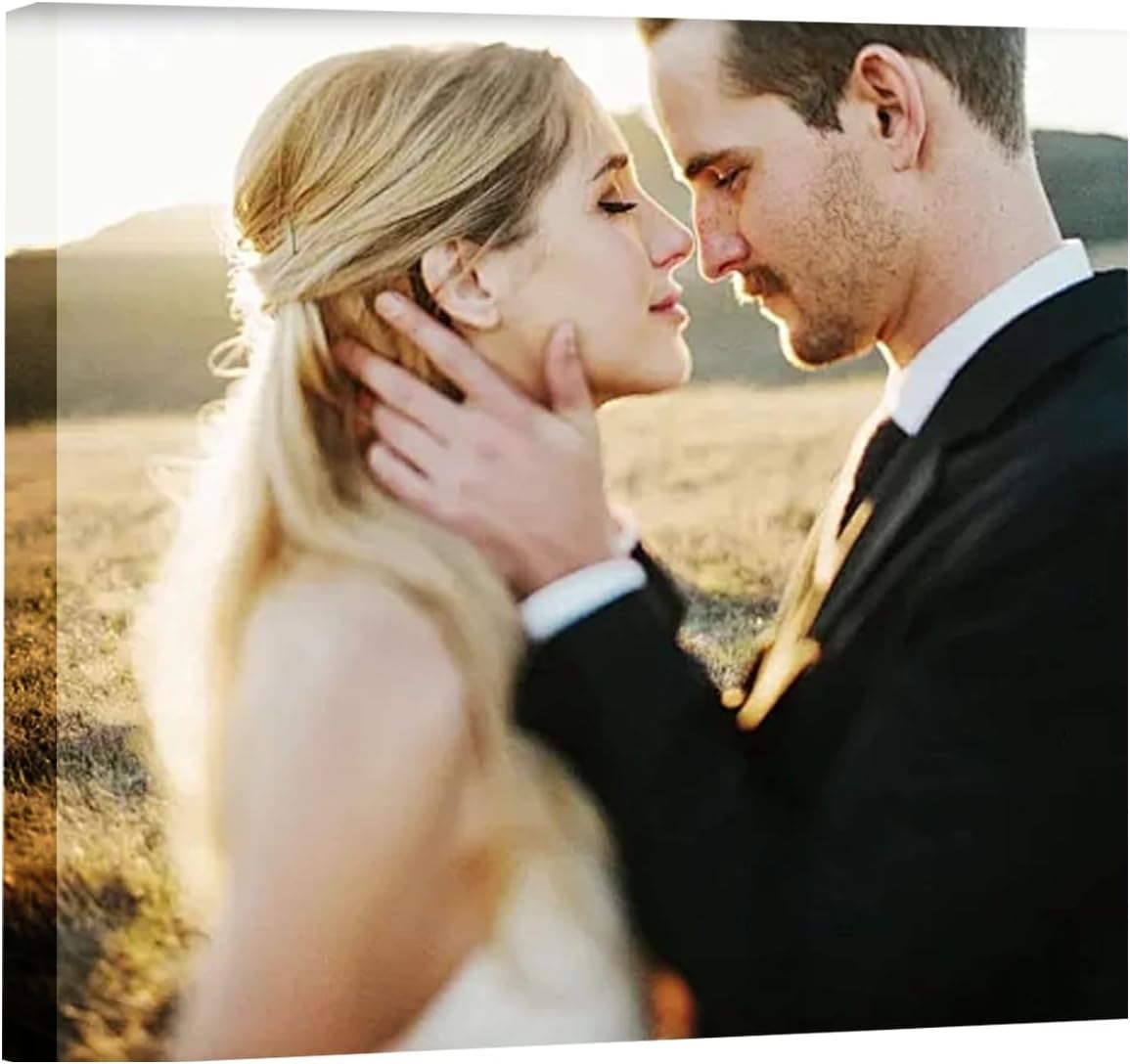 Custom Framed Canvas Prints With Your Photos-Personalized Picture To Canvas Wall Art ，Home Decoration Gifts Holiday Gifts