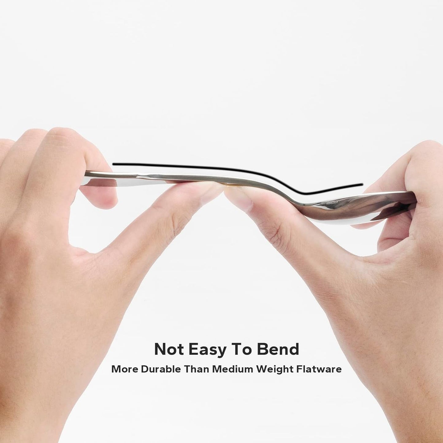 Alata Kate 30-Piece Silverware Set Stainless Steel Flatware Set,Service for 6,Mirror Polished Cutlery Set,Dishwasher Safe