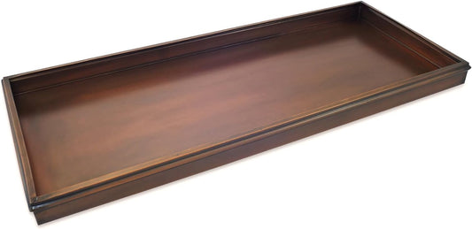 Good Directions Large Boot Tray, Classic Multi-Purpose All Weather Decorative Boot Tray, Shoes, Plants, Garage, Patio Door, Pet Bowls, 34 inch Entry Indoor Shoe Tray, Brown Copper Finish