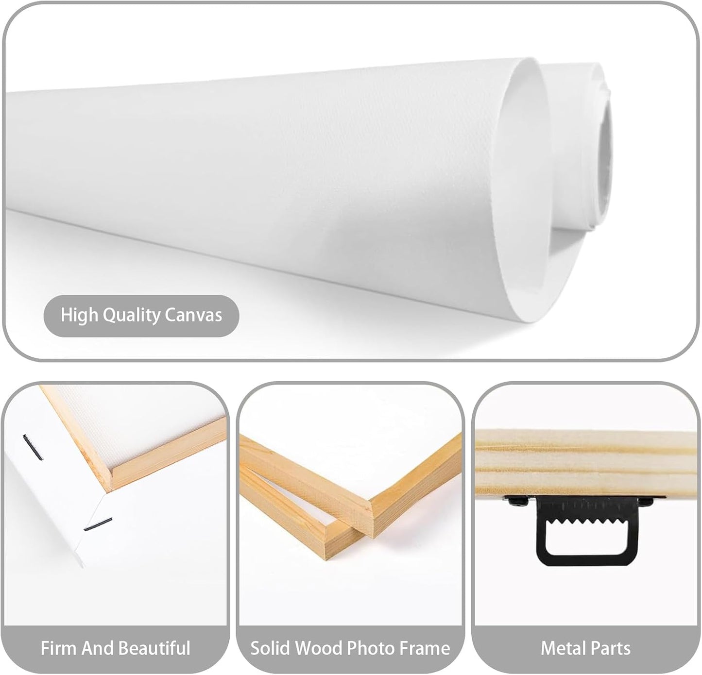 Personalized canvas prints with your photos Canvas Prints With Your Photos on Custom Wall Art for Bedroom, Living Room, Wedding Baby Pet Family Home Decor Gifts Keepsakes Picture Framed Wall Art 24×32