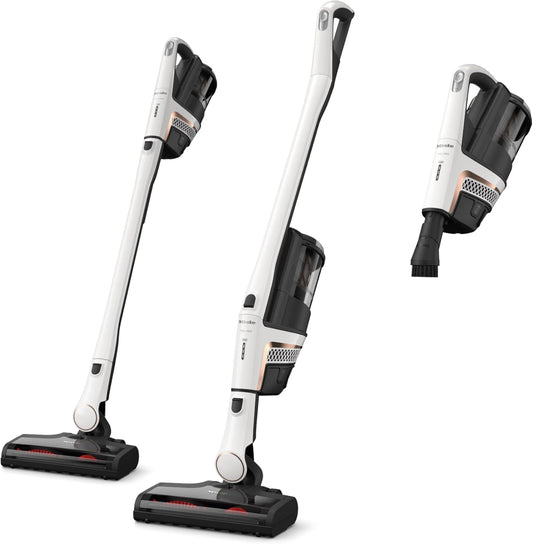 Miele Triflex HX2 Cordless Stick Vacuum Cleaner, 60 min runtime, Lotus White / Rose Gold