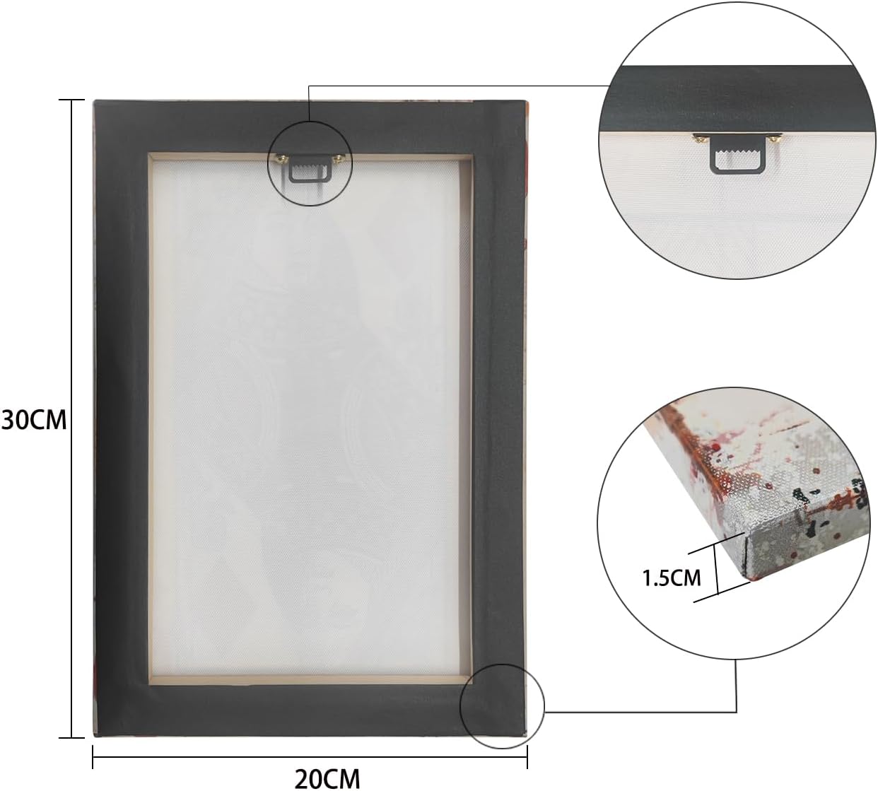 Poker Hand Pankings Canvas Wall Art Print Game Room Wall Art Print Wall Decor Prints Poster With Framed