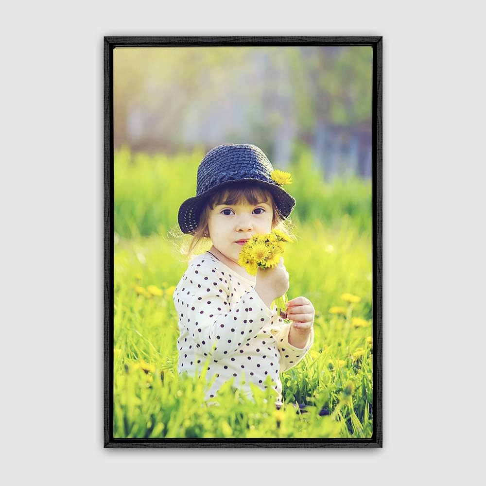 wall26 Framed Custom Canvas Wall Art for Living Room, Bedroom Canvas Prints for Home Decoration Ready to Hang - 16"x24", Black Frame