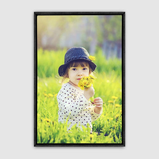 wall26 Framed Custom Canvas Wall Art for Living Room, Bedroom Canvas Prints for Home Decoration Ready to Hang - 16"x24", Black Frame