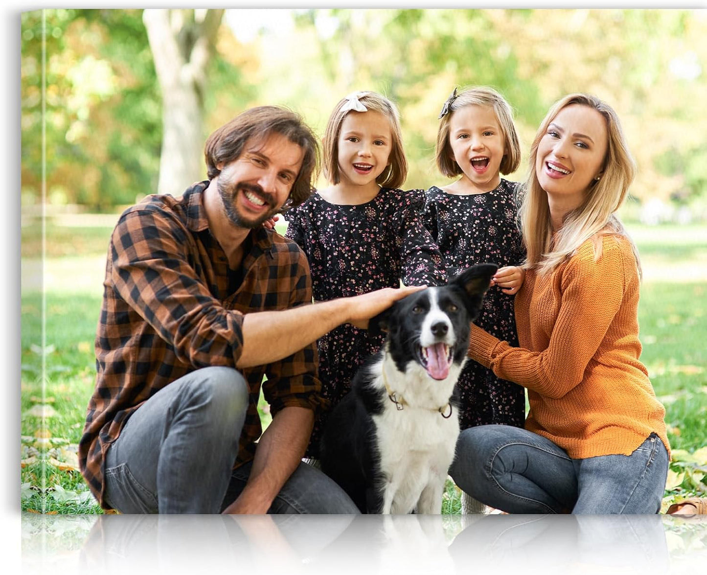 Custom Canvas Prints with Your Photos - Personalized Pictures Print, Customized Photo Gifts, Wall Art Poster Canvas Printing for Wedding, Family, Baby, Pets, Home Office Decor, Wrapped Frame 32x24