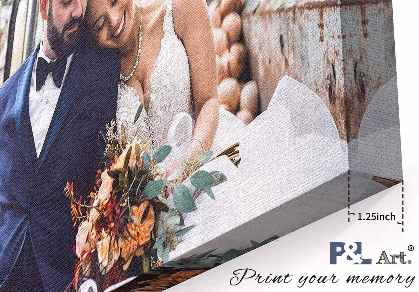 Personalized Custom Canvas Prints: Photo On Canvas (Framed Canvas, 12x12) Transform Your Photos into Stunning Framed Wall Art Digitally Printed Photo To Canvas Ideal for Home Decor