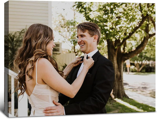 Framed Canvas Prints With Your Photo-Personalized Picture To Canvas Wall Art