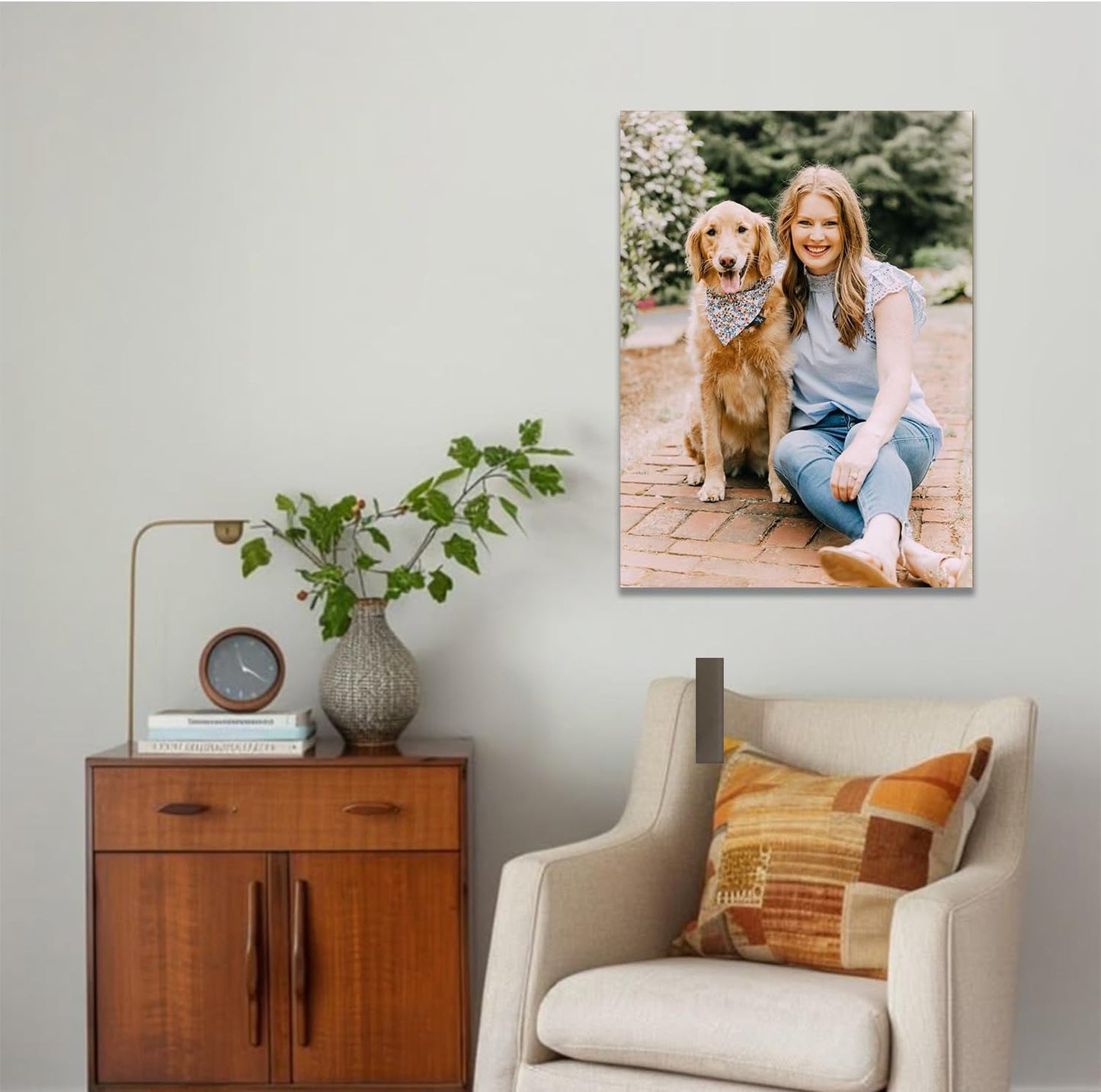 GZZFXXD Personalized Custom 11''x17'' Canvas Prints with Your Photo/your Image Large Wallart Wall Decor for Bedroom Dining room Living room Children's room(Unframed)