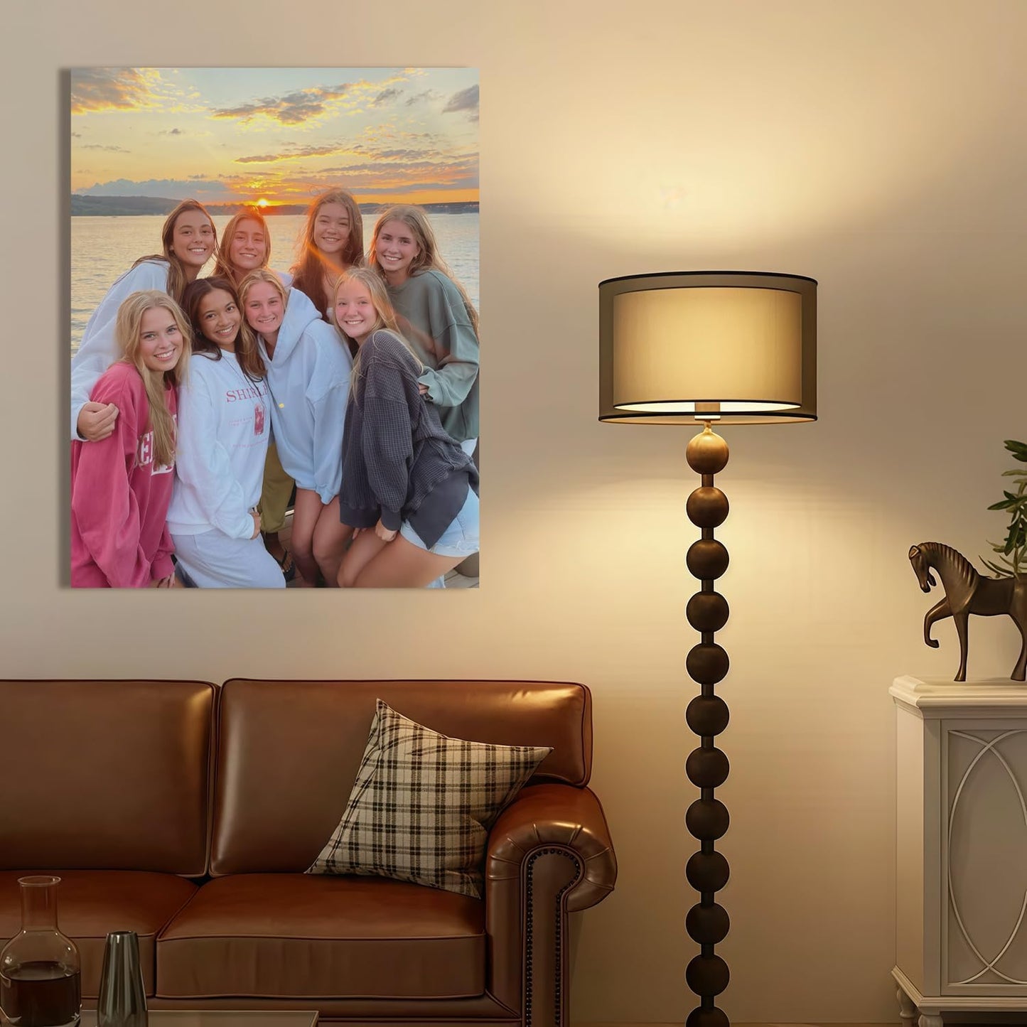 Canvas Prints With Your Photos, Custom Poster On Canvas (Unframed 22x28) Transform Your Photos Into Stunning Framed Wall Art Digitally Printed Photo To Canvas Ideal For Home Decor Gifts Keepsakes