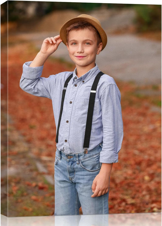 AbcCustomize Custom Canvas Prints,Transform Your Memories into Beautiful Art with Personalized Photo on Canvas,Personalized Canvas Wall Art for Home Decor, Gifts, and Keepsakes