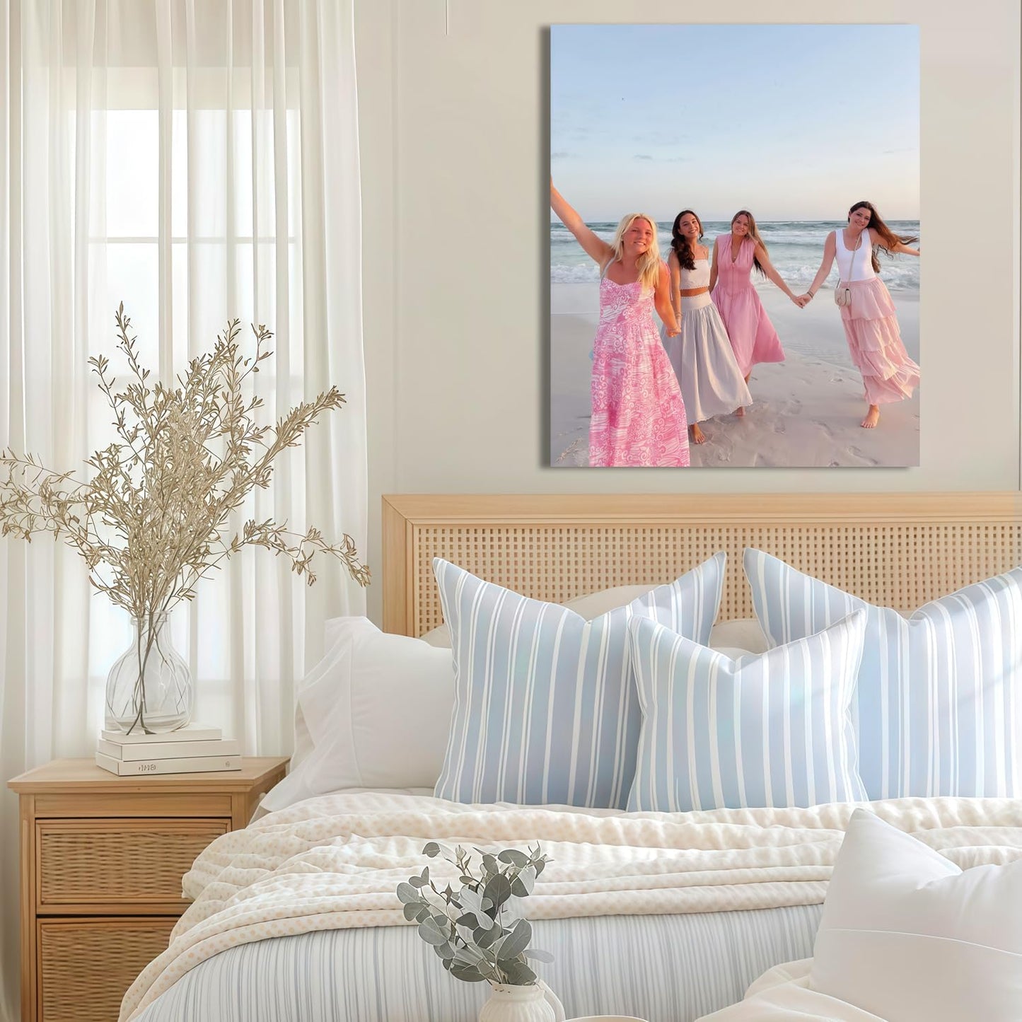 Canvas Prints With Your Photos, Custom Poster On Canvas (Unframed 20x24) Transform Your Photos Into Stunning Framed Wall Art Digitally Printed Photo To Canvas Ideal For Home Decor Gifts Keepsakes