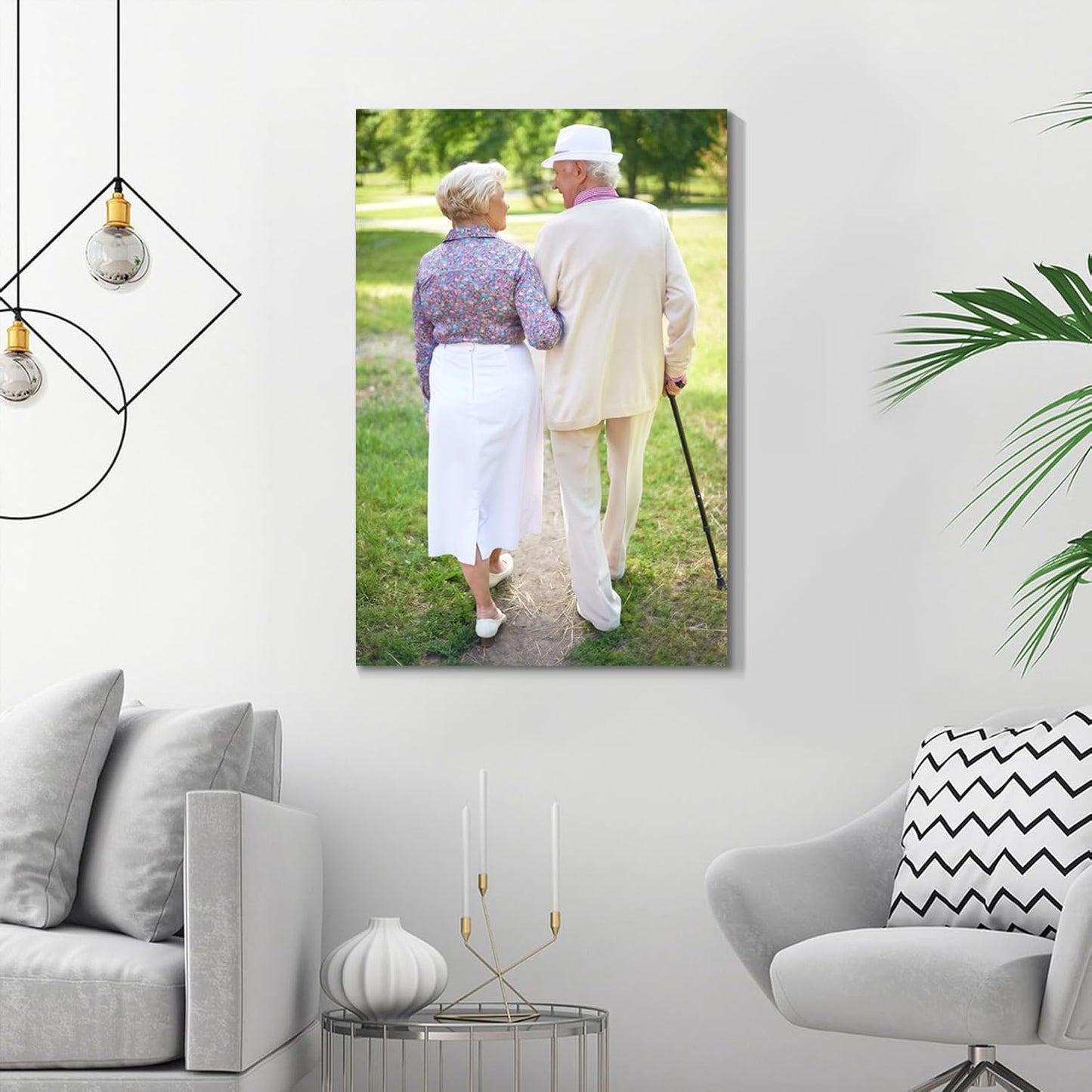 Wewejia Custom Canvas Prints with Your Photos 32x48inch - Custom Personalized Canvas Photo Gifts for Family Baby Pets Home Decor