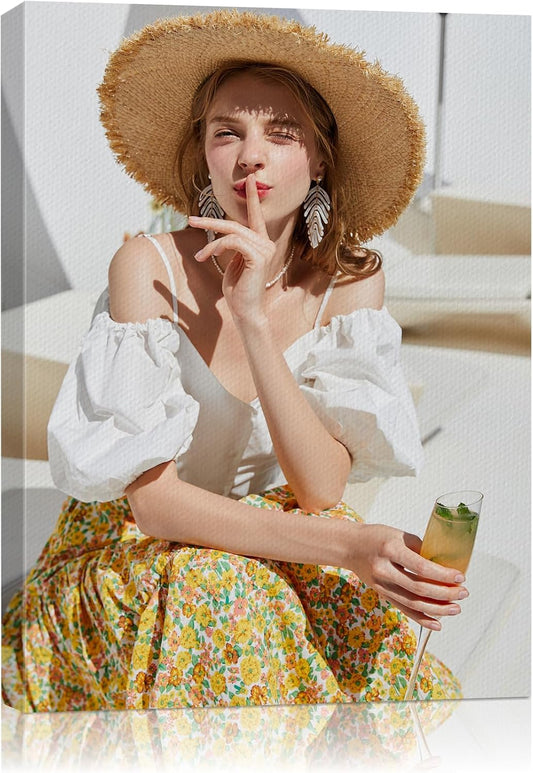 AbcCustomize Canvas Prints with Your Photos，Custom Canvas Wall Art for Bedroom, Living Room, Farmhouse Decor，Personalized Gifts Canvas Prints for Family，Friend，Lover，Pet