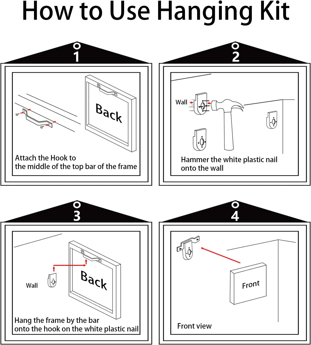 Laoife Custom Canvas Prints with Your Photos 40"x28", Canvas Photo Prints Custom, Personalized Canvas Wall Art for Office Home Bedroom Living Room Wall Decor, Gift for Father's Day Birthday Wedding