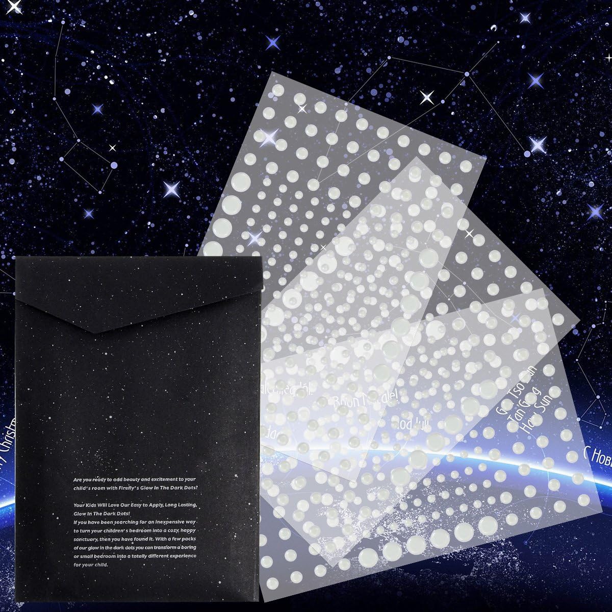 Realistic 3D Domed Glow in The Dark Stars,606 Dots for Starry Sky, Home Decor Stickers for Kids Bedding Room(606 Stars)