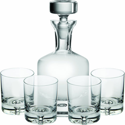 Ravenscroft Crystal Taylor Double Old Fashioned Decanter Set, 34 oz, Clear