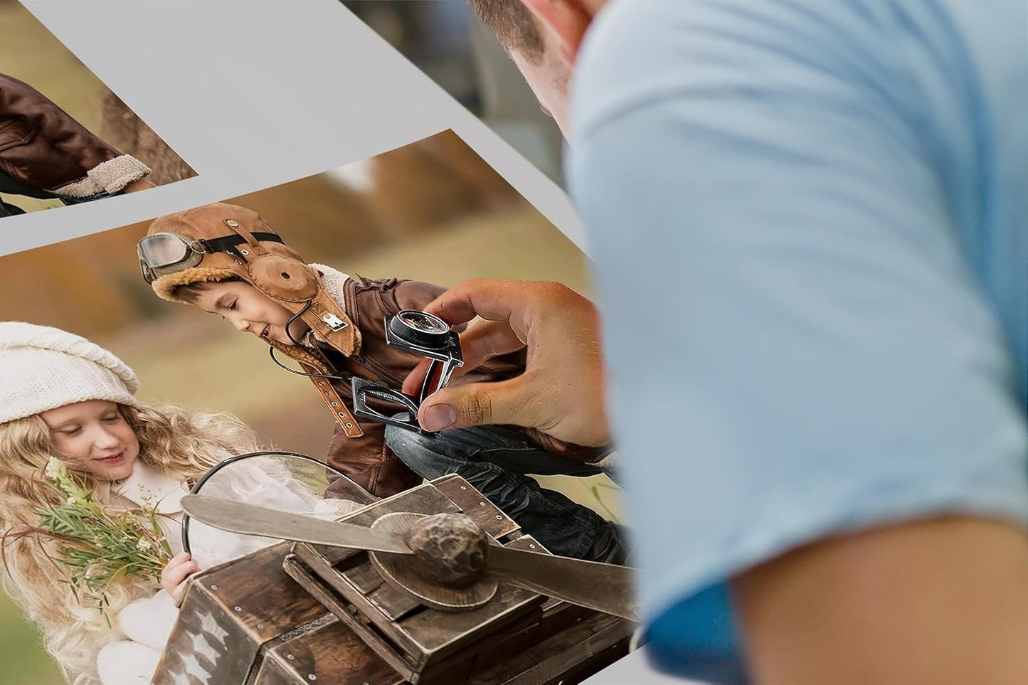 Personalized Custom Canvas Prints: Photo On Canvas (Light Brown, 16X24) Transform Your Photos into Stunning Framed Wall Art Digitally Printed Photo To Canvas Ideal for Home Decor, Gifts Keepsakes.