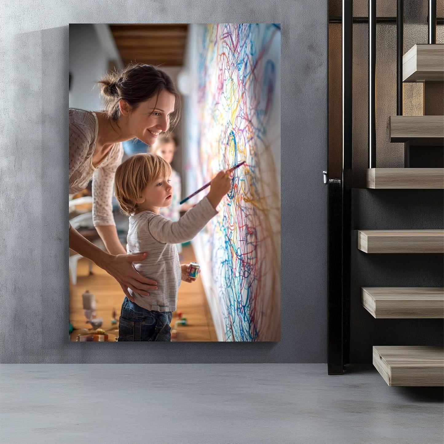 Laoife Custom Canvas Prints with Your Photos, Personalized Photo On Canvas Transform Your Photos into Stunning Wall Art Digitally Printed Photo To Canvas Ideal for Home Decor Gifts Keepsakes - 8"x10"