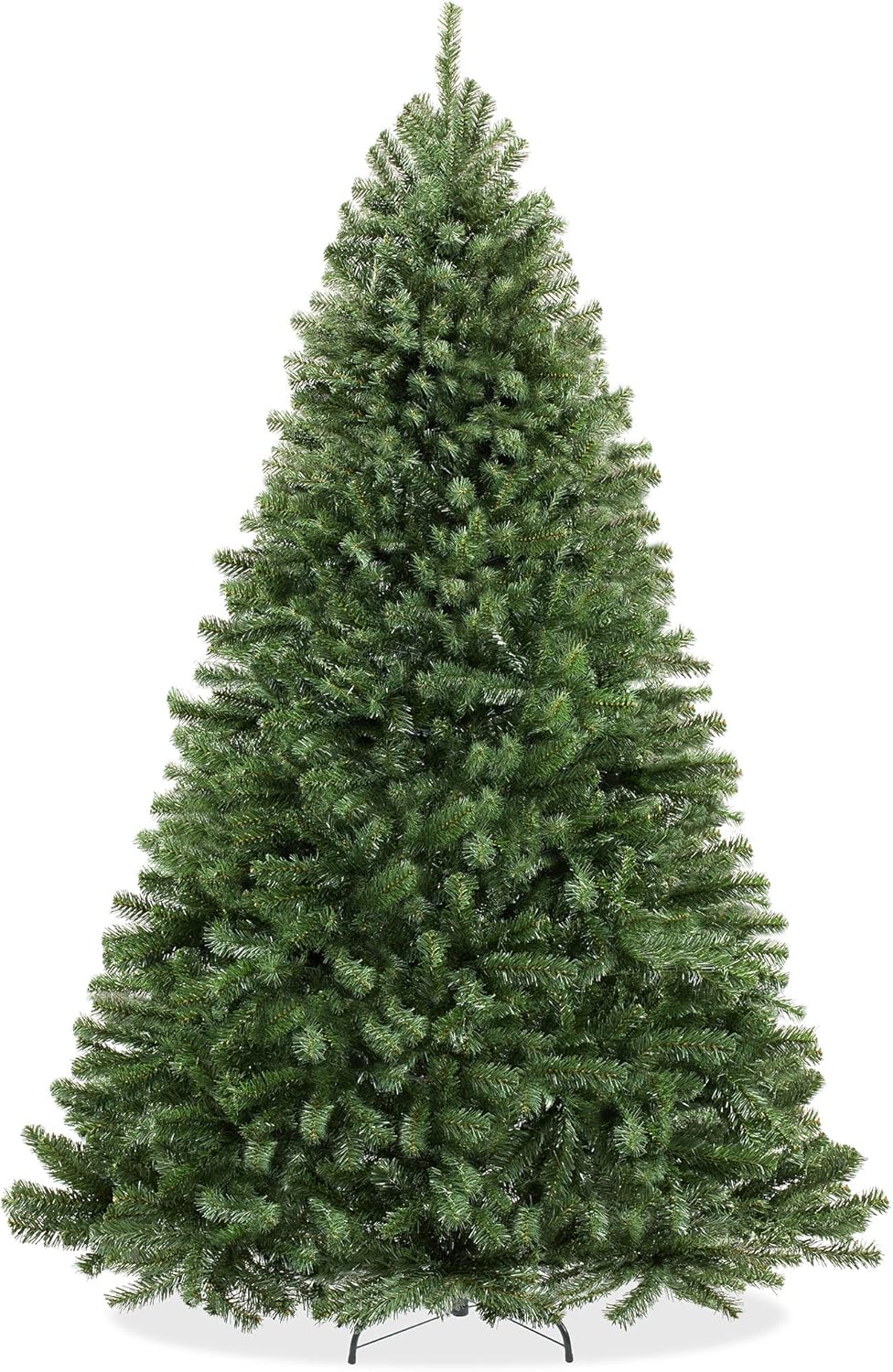 Casafield 7.5FT Realistic Green Spruce Artificial Holiday Christmas Tree with Sturdy Metal Stand