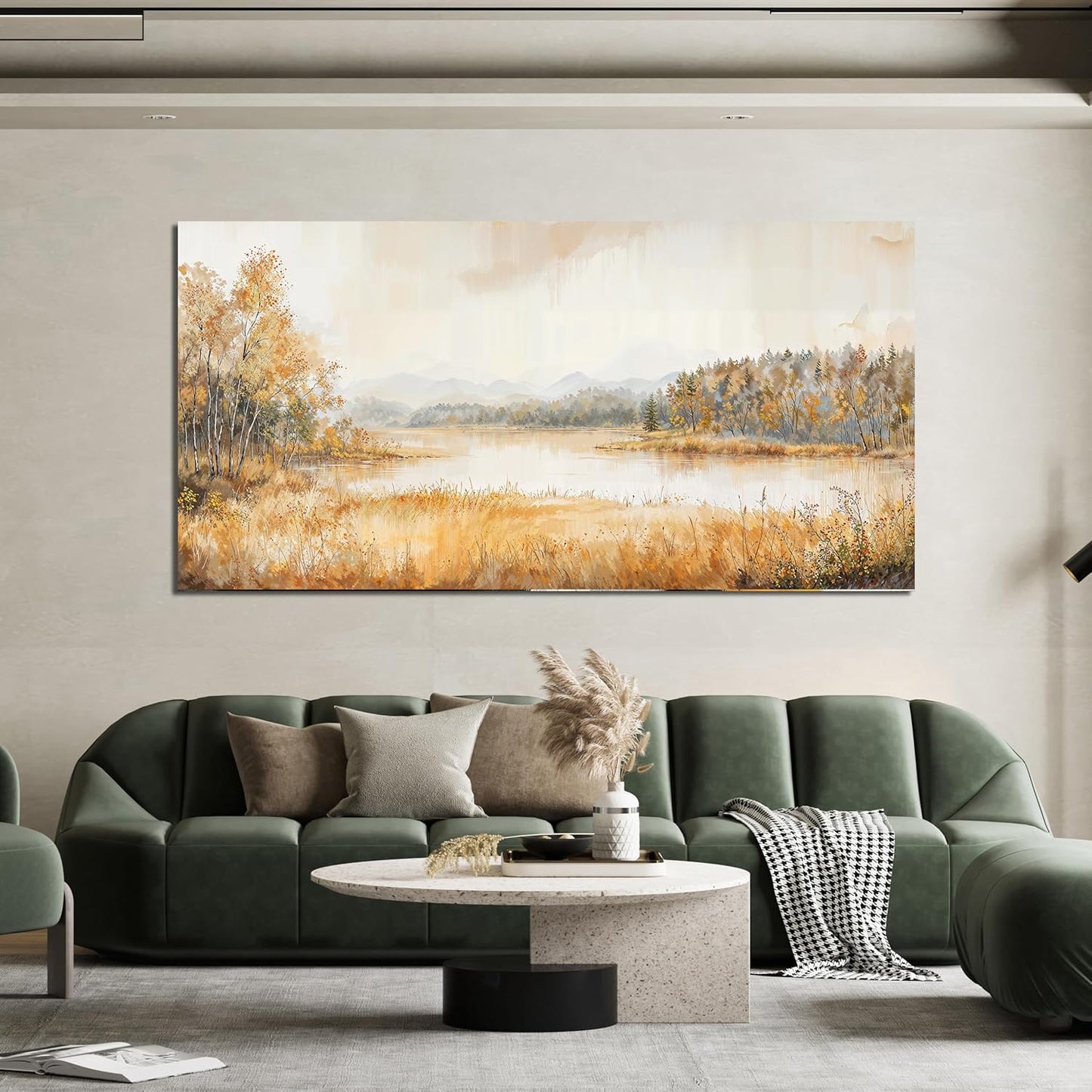 Canvas Wall Art Decor Large Wall Art Pictures for Living Room Art Work for Wall Decor Oversized Coastal Landscape Wall Art Decorations Prints Artwork for Walls Bedroom Home Wall Decor 29" X 58"