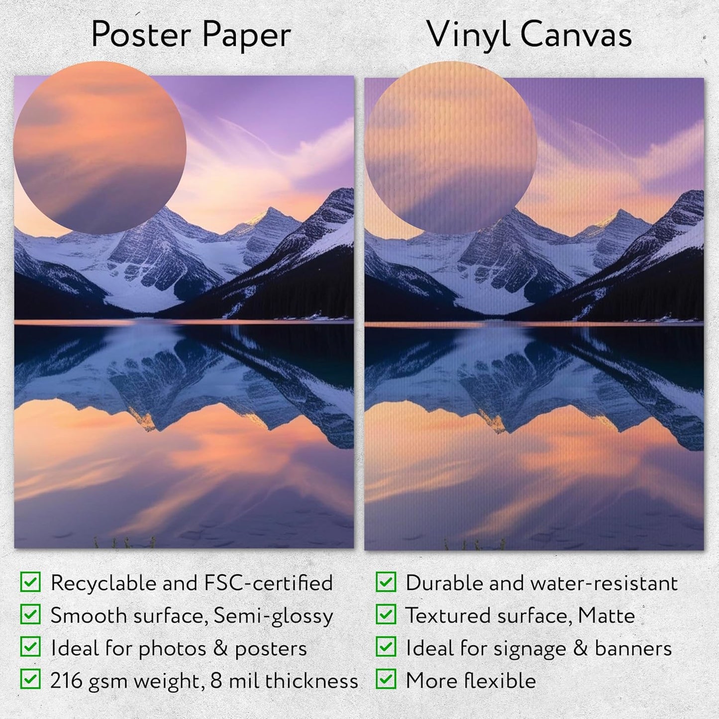 Custom Poster Print, 40x60, Upload Any Photos/Images, Personalized Photo Prints, DIY Your Own Poster, Photo to Poster Printing